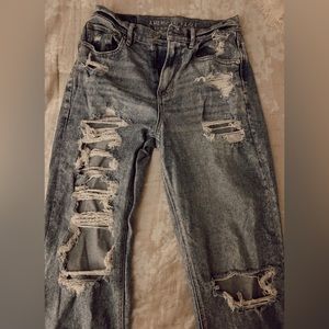 THE BEST BAGGY BOYFRIEND RIPPED JEANS!